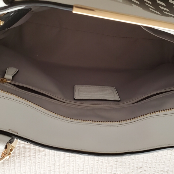 Coach Black & White Square Ombre Tote - Picture 7 of 8